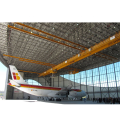 Estrutura de aço personalizada Helicópter Hangar Preço Espaço Frame Design de telhado Pré -fabricados Aeronaves hangar Aircraft Hangar Buildings